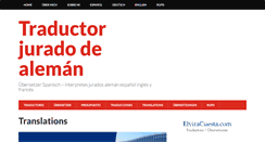 Desktop Screenshot of elviracuesta.com